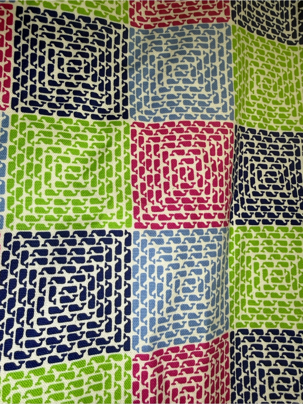 Vineyard Vines Multicolor Faux Patchwork Tiny Signature Whales Mini Skirt Prep 0 - Picture 4 of 9
